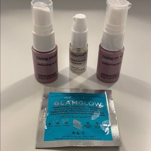 Set of 4 NEW Living Proof/ Glam Glow Items